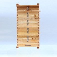 양봉도구 꿀벌 꿀모으는통 복층 토양 분산 사각형 전나무 격자 양봉 자재시골 사각 다단, 1개