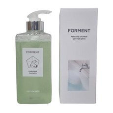 [여름 신제품] 포맨트 향수 퍼퓸 샤워 바디워시 코튼배쓰 500ml 비누향, 1개 - forment