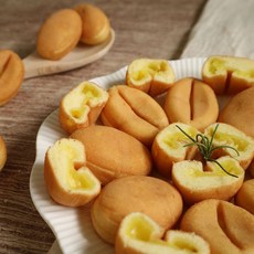 커피콩빵 450g X 2봉 슈크림맛 카페 디저트 간식 90개 내외, 2개