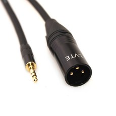 그린 특 35 카논 XLR캐넌 3바늘 소삼심 핸드폰 받다 감청 스피커 라인, 30메터, 3.5mm 이적 카논 공