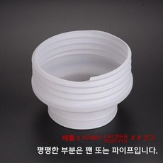 이동식에어컨 창문칸막이 무타공 가림막 실외기 배기호스 플레이트 보조 샷시 샤시 10cm 파이프에 적합한 10cm 플랫 헤드 1개