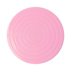 케이크 도구 회전 턴테이블 미끄럼 방지 테이블 플랫폼 원형 쿠키, 1개