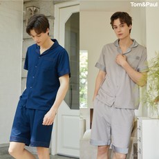 탐앤폴 24SS 남성 면스판 파자마 셋업 2SET(4종)
