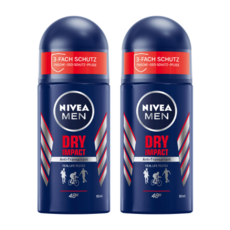 니베아 맨 데오 롤온 드라이 임팩트 50ml X 2개 / NIVEA