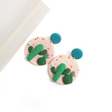 유색수제귀걸이