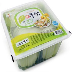 서진네 그린웰빙무쌈(와사비) 2.8kgX4개(아이스박스포장)그래, 4개, 2.8kg