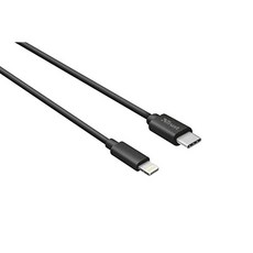 Trust Urban Lightning to USB-C Cable 1m for iPhone iPad or iPod Black, 단일상품