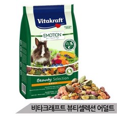 올블루 비타크래프트 이모션 뷰티셀렉션 어덜트 토끼사료 600g, etc/etc