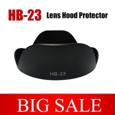 카메라렌즈후드 HB-23 베이오넷 마운트 렌즈 후드 보호대 니콘 17-35 18-35 16-35 10-24mm 77mm 카메라 액세서리 HB23 플라스틱 블랙, 1개