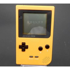 닌텐도 게임보이 A.노란색 원본 화면 GAMEBOY 포켓 GBP 흑백 게임기 포켓몬