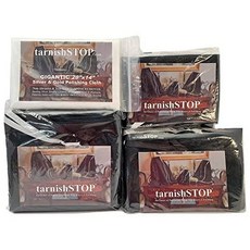 tarnishSTOP - 주얼리 변색방지 보관백 3가지 사이즈 + 폴리싱 천 세트 색상 택1, Color = Tuxedo Black, 본문참고, 본문참고
