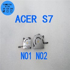 Acer Aspire S7 S7-391 S7-191 S7-392 4006-4A/6718 K126000360F EG50040S1-C171-S99 DC5V 4Pin 노트북 냉각, [02] NO2, 02 NO2,