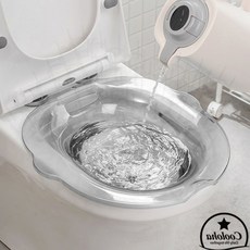 좌욕의자 좌훈기 비데 변기 건강관리 좌욕기 치질 항문, 상세페이지 참조, 좌욕기(투명)