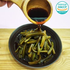 형돈네 궁채 장아찌 절임 300g 500g 1kg 상추대 줄기상추, 1개