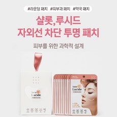 *정품* 숨쉬는 나노원단 - 투명 자외선차단 패치 샬롯루시드 / Super사이즈 /100%나노원단 NO계면활성제 NO합성수지/투명 선케어