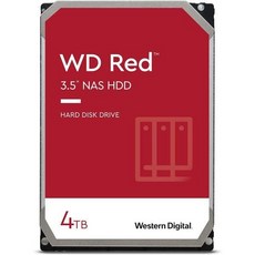 Western Digital 4TB WD Red NAS 내장 하드 드라이브 HDD 5400RPM SATA 6Gbs SMR 256MB Cache 3.5 WD40EFAX, Red_Hard Drive - wdred4tb