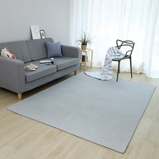 타피스 프레시 인견 러그 물세탁 가능 워셔블 여름카페트 4size 3color, 95X150, 딥그레이, 1개