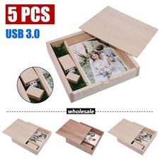 메이플 사진 앨범 나무 USB, 16GB x5pcs, Maple wood 3.0, 5개