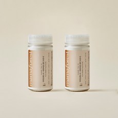 마마포레스트 기름때 연마제 제거 세척제 파워버블 클린파우더 430g, 430ml, 2개