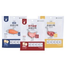 골드로니 반려동물 그대로 순살스틱 간식 스틱형 30p, 닭가슴살, 240g, 1개