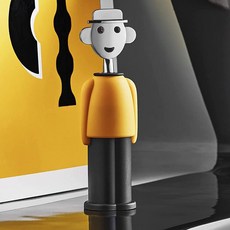  알레시 [알레시] 알레산드로M 와인오프너 옐로우 블랙(AM23 YB), 단일옵션, 1개 