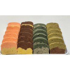 쌀찜카스테라 답례떡 건강간식 쌀카스테라, 초코+말차, 200g, 1개