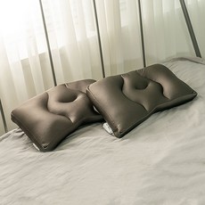 베개 기절베개2p (커버2p+세탁망2p)린더홀릭., 딥그레이 베개 2개