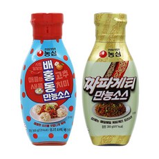 농심 배홍동 만능소스 300g + 짜파게티 만능소스 280g