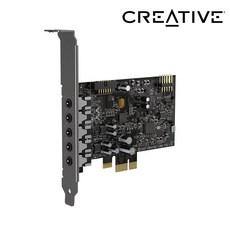 크리에이티브 Creative 사운드 블라스터 AUDIGY FX V2 (정품) 컴퓨터 PC 사운드카드, 1개