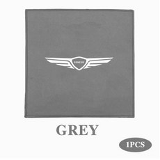 자동차 인테리어 물티슈 제네시스 g80 g70 g90 gv80 용 세차 타월 자동차 액세서리, 1) 1pcs Grey, 1개