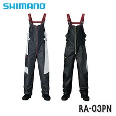 시마노 RA-03PN 낚시방수바지/방수낚시복 방수복 (형제피싱-GK), 레드 블랙 XS