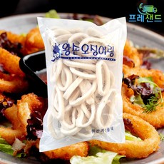 왕손 오징어링 400g 냉동 업소용 튀김 간식 볶음용 통살 술안주 짬뽕 삼손 씨푸드, 1개