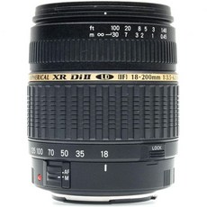 탐론 오토포커스 18-200mm f/3.5-6.3 XR Di II LD 비구면(IF) 캐논 디지털 SLR 카메라용 매크로 줌 렌즈 (모델 A14E), Canon_Standard Packaging - 캐논카메라렌즈