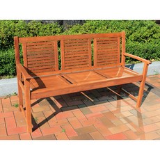 야외하드우드벤치