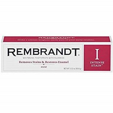 [구매대행] Rembrandt Intense Stain Whitening Toothpaste With Fluoride3 oz(3 Packs), 1
