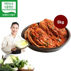 [K쇼핑]유정임 명인 프리미엄 포기김치 8kg