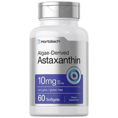 호바흐 Horbaach 아스타크산틴 10mg 캡슐 60정, 1개
