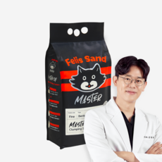 닥터펠리스 펠리스샌드 마스터 벤토나이트 + 카사바 대용량 고양이 모래, 4.3kg, 1개, 무향
