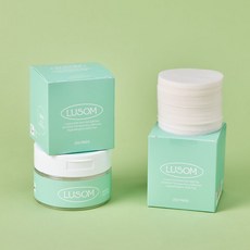 [루솜] 소프트 세미 겔 고밀착마스크시트팩 셀프 패드 건식 토너 패드 80매, 2개, 80개입