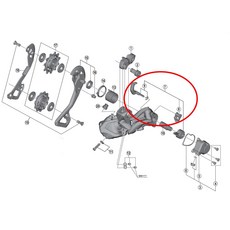 SHIMANO (SHIMANO) 수리 부품 체인 스태빌라이저 유닛 RD-M9050 Y5PU98030, 1개