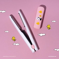 스누피 무선 미니 휴대용 고데기 매직기