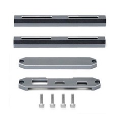 Flysky Noble NB4 Pro 리모컨 용 금속 송신기 보호대 프레임 배터리, 02 Titanium, 1개