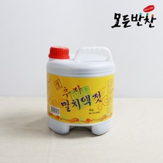 [모든반찬] 생추자 멸치액젓(국내산) 4kg, 1개