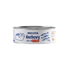 네츄럴코어 네코야 참치&멸치 80g 고양이캔, 1개