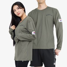 코리아아미 로카티 ROKA 긴팔 육군 기능성 티셔츠 2P