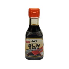 일본 야마사 유리보틀 테이블용 사시미 간장 회간장 200ml B, 사시미소유, 1개