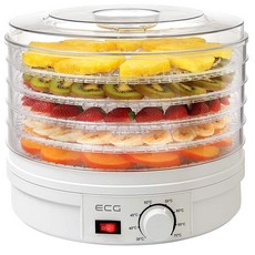 ECG SO 375 250W 과일 야채 자동 건조기 독일 32 cm 화이트