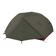 MSR 엠에스알 백패킹 아웃도어 텐트 4인용 그린, 3인용