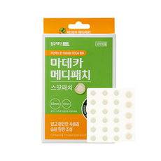 동국제약 마데카 메디패치 스팟 33매 여드름패치 스팟패치 상처패치 여드름패치 짜고난후 습윤패치 생활방수, 1개, 33개입