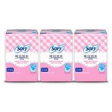 [쏘피] 바디피트 볼록맞춤 생리대 대형 32P x 3팩, 단품